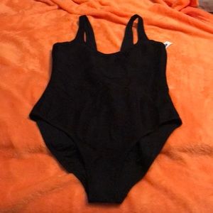 Old navy black textured one piece